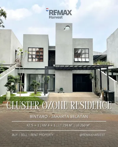 Rumah Cluster Ozone Residence Bintaro